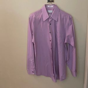 Van Heusen salmon colored shirt